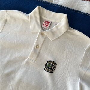 Supreme White Polo Shirt